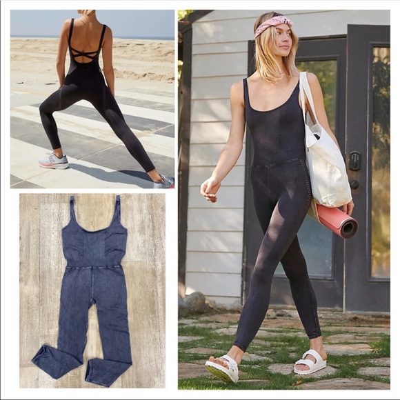 NWOT Free People Good Karma Onesie - Picture 7 of 8